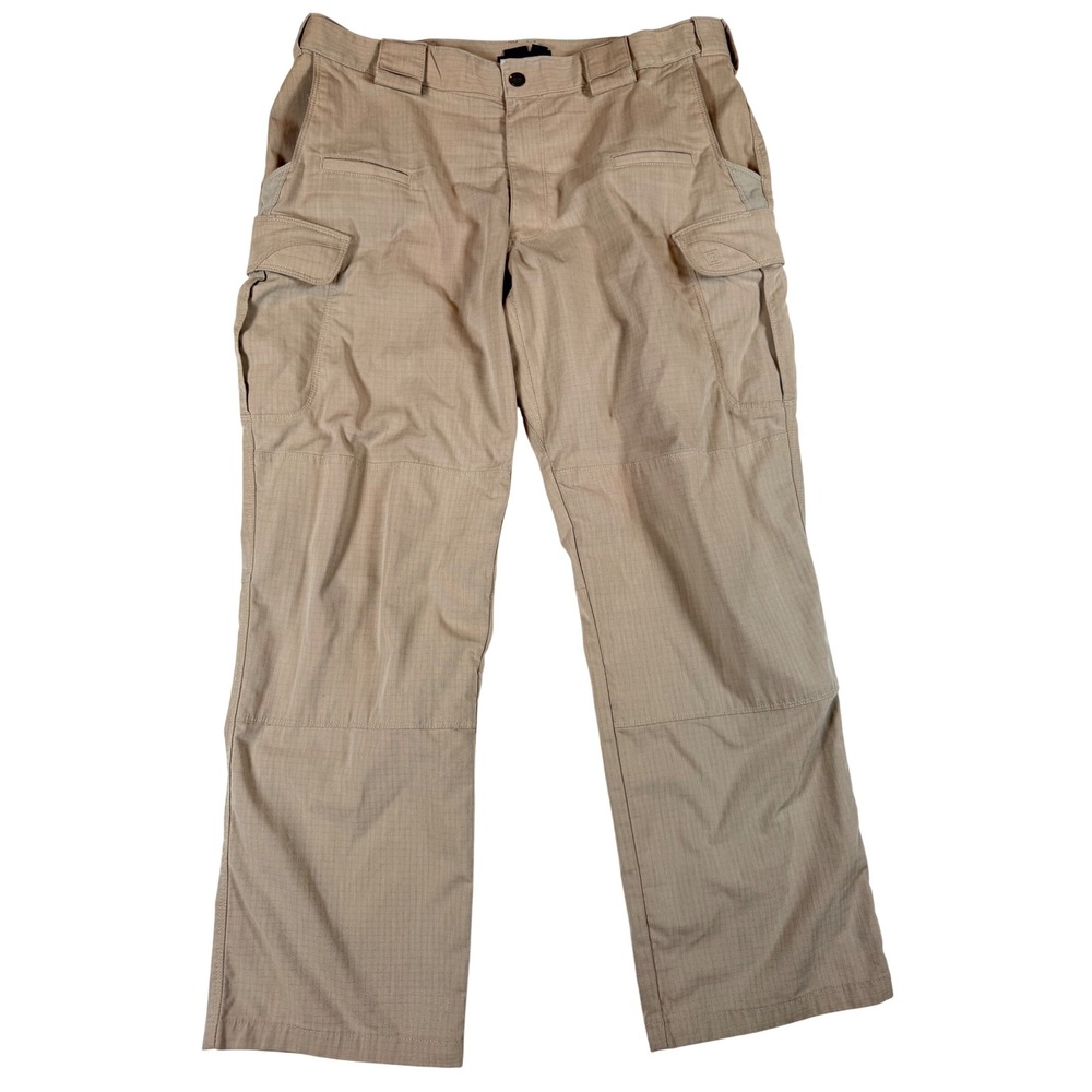 5.11 Tactical Series Mens Tan Ripstop Cargo Pants 36x30 Utility Work Outdoor